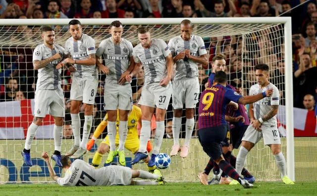 Tendangan penalti adalah jenis tendangan bebas yang diberikan dalam sepak bola (sepak bola) ketika seorang pemain melakukan pelanggaran di dalam area penalti mereka sendiri